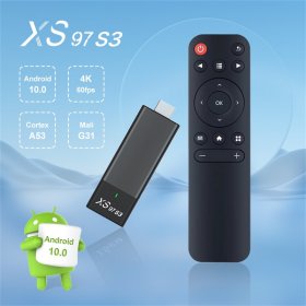 Lowest Factory XS97S3 Stick Allwinner H313 Dual WIFI Android 10.0 4k Smart TV Stick
