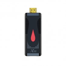 X96S400 TV Stick Android 10.0 Smart TV Box 4K Allwinner H313 2GB 16GB Media Player 2.4G WiFi Set Top Box france shipping X96 S400 Mini TV france VS X96S