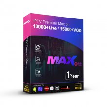 12 Months Maxott 4K FHD IPTV Subscription XXX for Android TV Box Smarters pro Xtream Code
