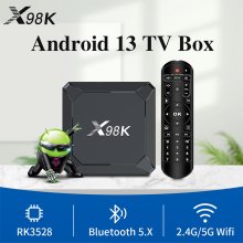 Hot Sell Smart Set-Top Box Android 13.0 X98K RK3528A 16GB 32GB Dual WIFI 4K TV-Box Android
