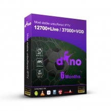 6 Months Dino IPTV Subscription Hot XXX Channels Europe France UK Canada Sweden Android M3U List Support Free Test