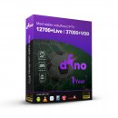 12 Months Dino IPTV 4K Sport Live Movies Vod Hot XXX Channels Support Smart tv M3u Android APK Smarter Pro