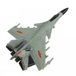 J15 Airplane Fighter Model Aircraft 1/72 Scale Fighter Jet Model Toy for Display Collection Gift