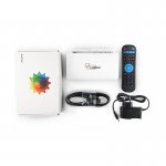 10Pcs leadcool Smart TV Box Android 9.0 Amlogic S905W 1G 8G Set Top Box Ship to France