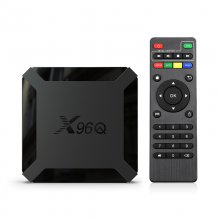X96Q smart tv box Android 10.0 Allwinner H313 Quad Core support 2.4G Wifi 1GB 8GB 2GB 16GB media player 4K ship from france X96Q