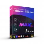 6 Months Max OTT IPTV m3u Subscription For Smart List Europe France Canada xxx Channels Vod